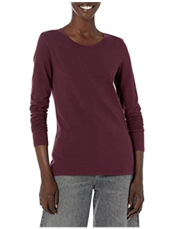 Women's Classic-Fit Long-Sleeve Crewneck T-Shirt