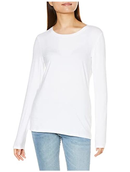 Amazon Essentials Women's Classic-Fit Long-Sleeve Crewneck T-Shirt