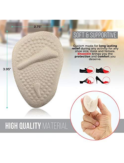 Metatarsal Pads - Ball of Foot Cushion Inserts for All Day Pain Relief and Comfort