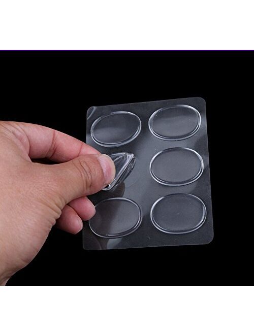 60 Pcs Blister Shoe Pads - Free Adhesive Silicone Gel Soft Spot Pad - Shoe Insert Stickers