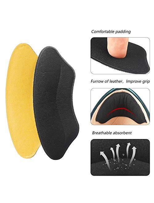 Makryn Heels Grip Liner for Men and Women,Cushions Insert Prevent Heel Slipping,Rubbing,Blisters,Foot Pain,Self-Adhesion Filler Improve Shoe Fit