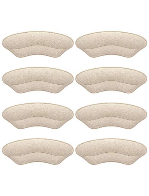 Makryn Heels Grip Liner for Men and Women,Cushions Insert Prevent Heel Slipping,Rubbing,Blisters,Foot Pain,Self-Adhesion Filler Improve Shoe Fit