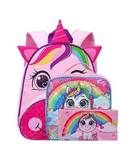 Toddler Backpack, Preschool Bag for Girls and Boys