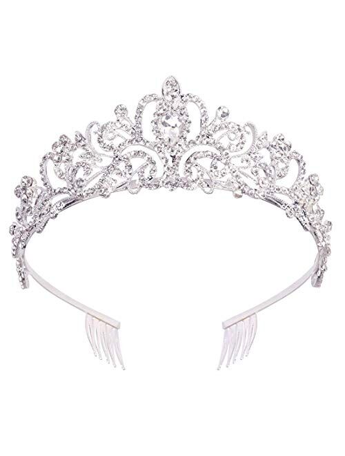 Crystal Tiara Crown Headband