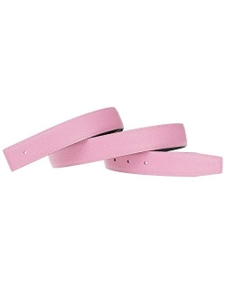 Replacement Leather Belt Strap Reversible Replacement Belt Strap Genuine Leather 1 1/4" Wide - for H Buckle