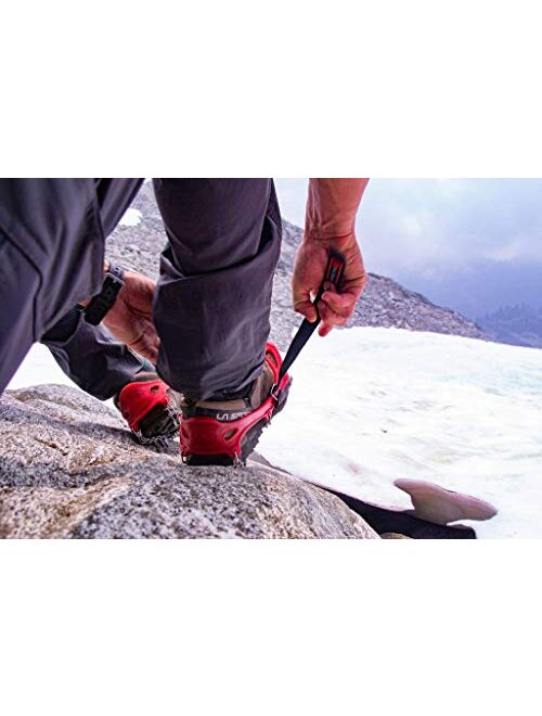 Hillsound Trail Crampon - Ice Traction Device/Crampons, 11 Carbon Steel Spikes, 2 Year Warranty