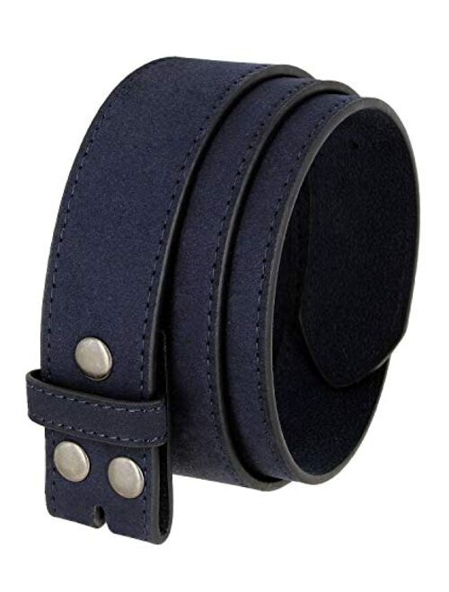 Casual Suede Leather Belt Strap for Women 1 1/2" Wide