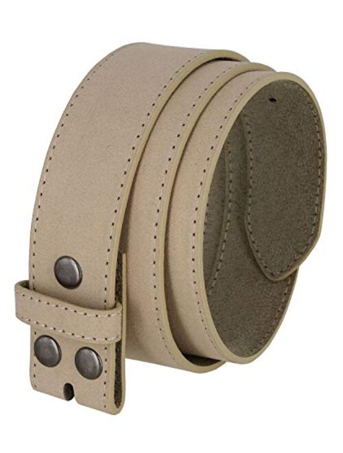 Casual Suede Leather Belt Strap for Women 1 1/2" Wide