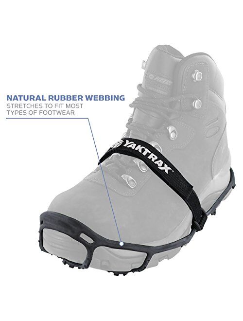 Yaktrax Spikes for Walking on Ice and Snow (1 Pair)