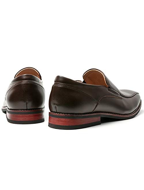 ZRIANG Men's Dress Loafers Formal Leather Lined Slip-on Shoes