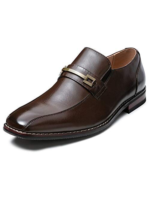 ZRIANG Men's Dress Loafers Formal Leather Lined Slip-on Shoes