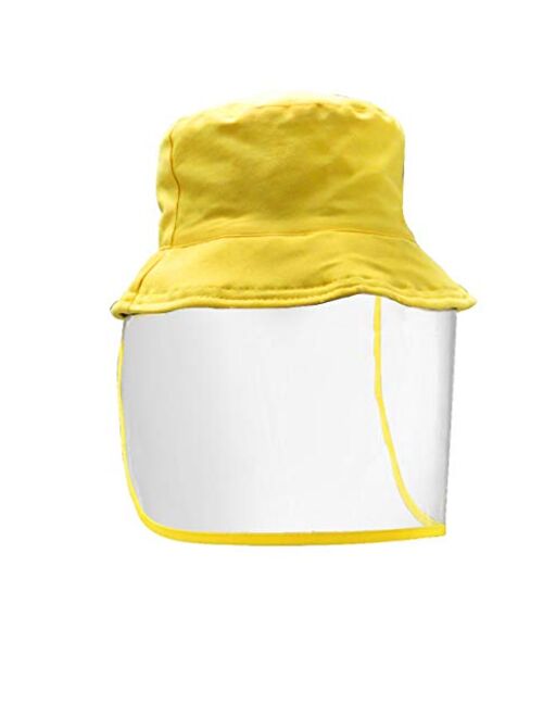 Letusto Protective Facial Mask Safety Face Shield Particulate Respirator Anti Spitting Splash Hat