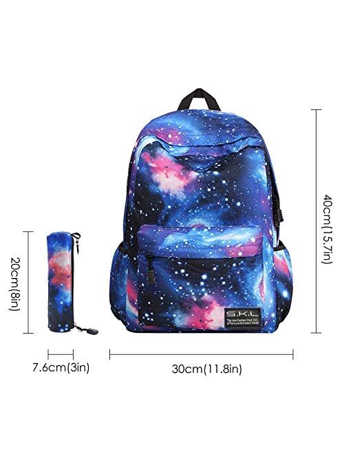 Galaxy Backpack Kids Backpack Boys and Girls Backpack for Elementary School