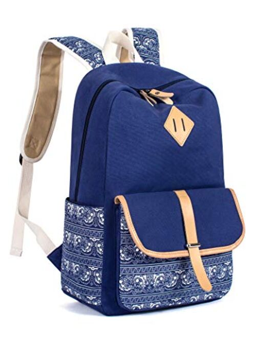 Leaper School Backpack for Kids Casual Daypack Travel Bag with Side Pockets