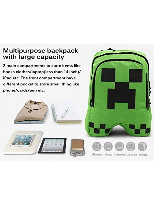 ThinkGeek Minecraft Creeper Backpack