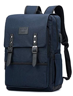 Vintage Backpack Anti Theft Laptop Backpack Travel Backpack College Bookbag