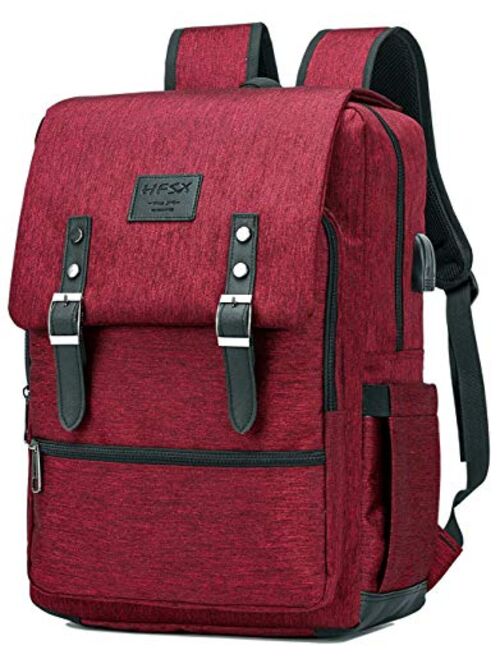 Vintage Backpack Anti Theft Laptop Backpack Travel Backpack College Bookbag