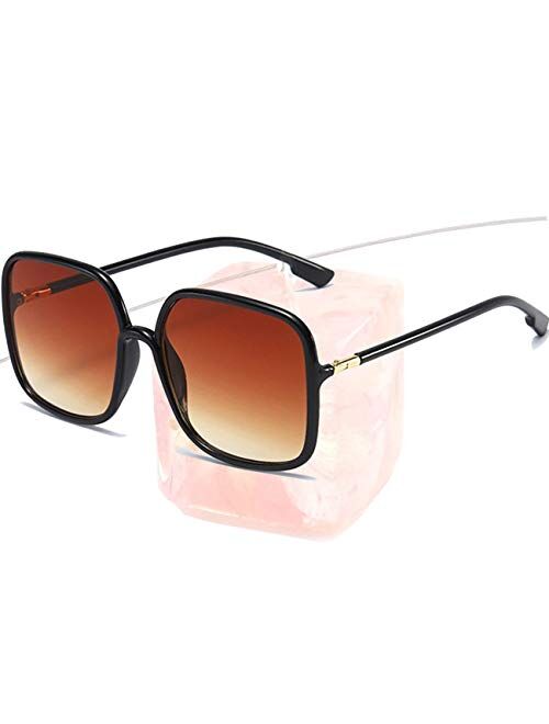 Party Sunglasses for Women Men UV Protection Rectangular Rimless Trendy Fashion Sun Glasses