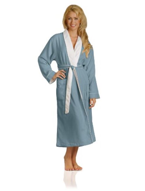 Luxury Spa Robe - Microfiber with Cotton Terry Lining