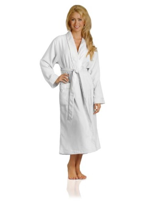 Luxury Spa Robe - Microfiber with Cotton Terry Lining