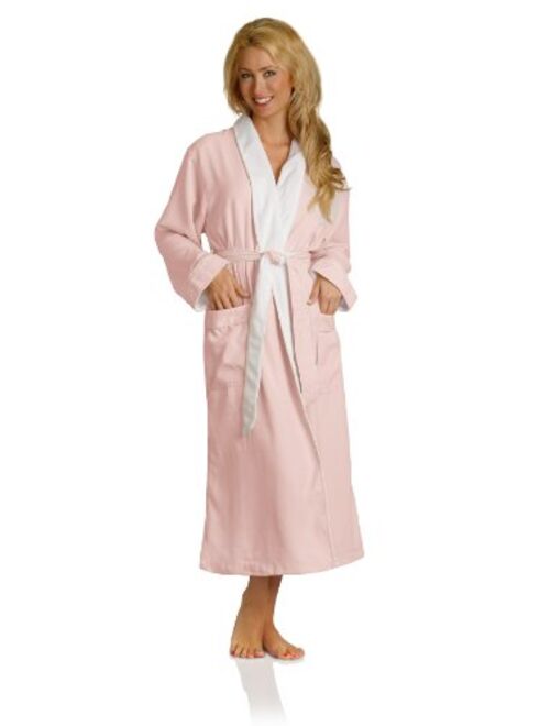 Luxury Spa Robe - Microfiber with Cotton Terry Lining