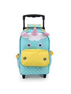 Yodo 3-Way Kids Suitcase Luggage or Toddler Rolling Backpack with wheels