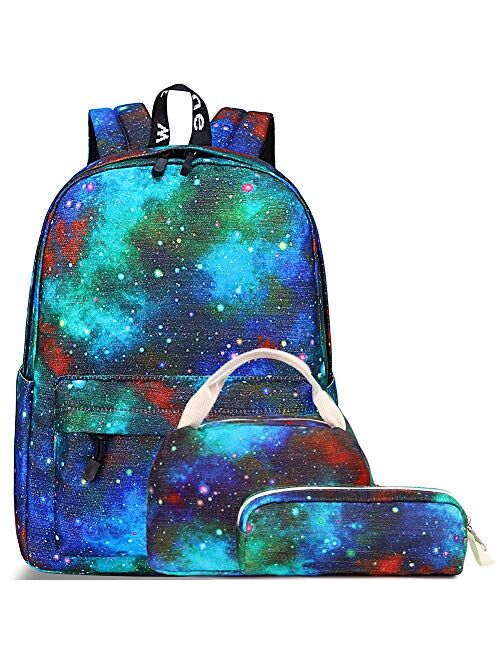 Mygreen Casual Style Lightweight Canvas Backpack School Bag Travel Daypack