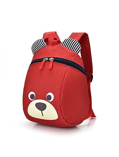 Age 1-2Y Cute Bear Small Toddler Backpack With Leash Children Kids Backpack Bag for Boy Girl