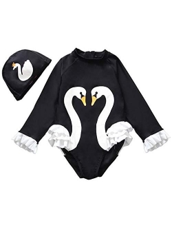 7-Mi ToddlerKids Boys Rashguard Swimsuit Bathing Suit Swimwear Sets -2T-6T