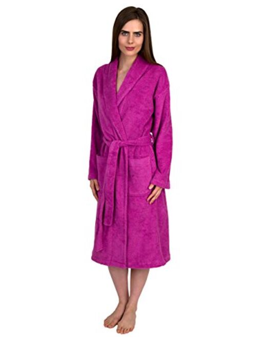 TowelSelections Women's Robe, Turkish Cotton Terry Shawl Bathrobe