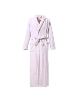 Richie House Women's Plush Soft Warm Bathrobe Robe Size S-XL