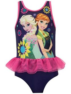 Girls Frozen Swimsuit