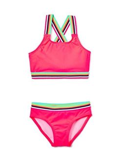 Girls' Tanya UPF 50  Beach Sport Athletic Bikini Swimsuit