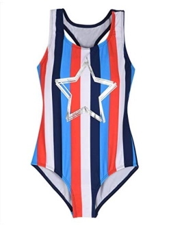 Girl's One Piece Swimsuit Bikini Swimwear Kids Monokini UPF 50