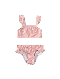 xkwyshop Toddler Newborn Infant Baby Girl Swimsuit Bikini Toddler Girls Swimwear Bathing Suit 2 Piece Beachwear 6M-5T