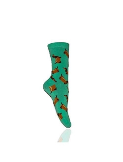 Tootsie Footsie Women's Novelty Cool Design Crew Socks