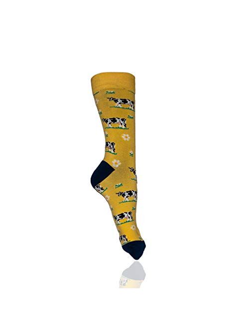 Tootsie Footsie Women's Novelty Cool Design Crew Socks