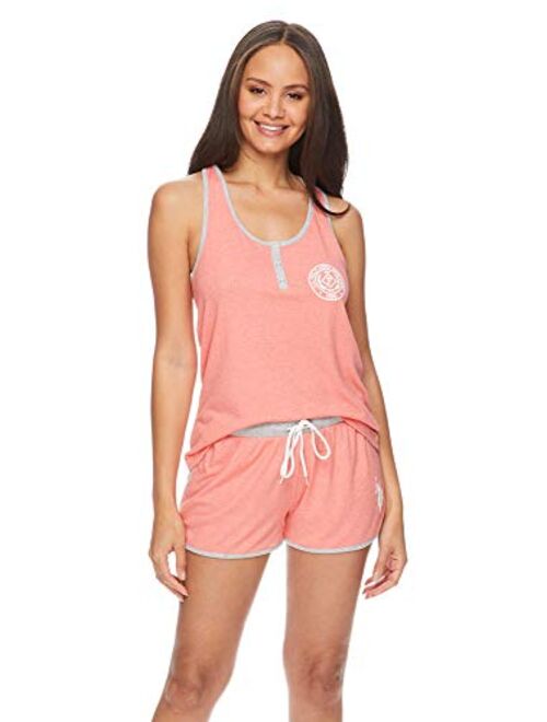 U.S. Polo Assn. Womens Racerback Tank Top and Pajama Lounge Shorts Sets