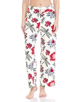 Women's Comfortable Casual Print Pajama Lounge Pants BAT1