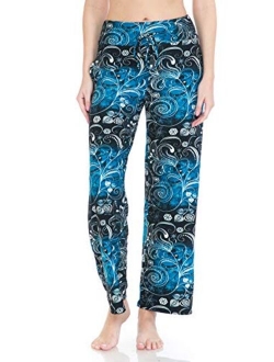 Women's Comfortable Casual Print Pajama Lounge Pants BAT1