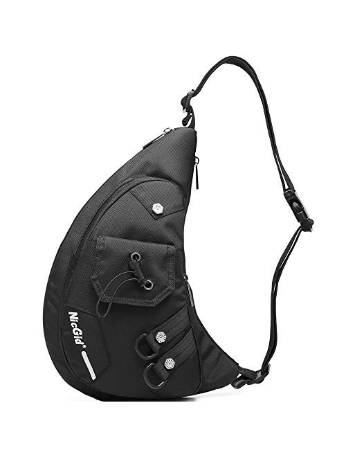 Sling Backpacks, Sling Chest Bags Shoulder Fanny Pack Crossbody Bags for Men Women Outdoor Travel