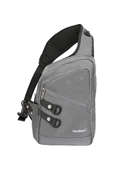 Vanlison Crossbody Sling Bag Backpack for Men & Women