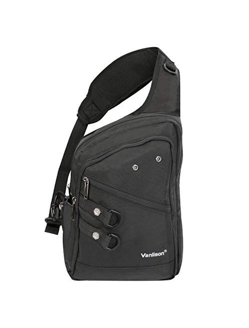 Vanlison Crossbody Sling Bag Backpack for Men & Women