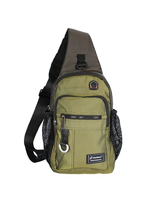 Vanlison Crossbody Sling Bag Backpack for Men & Women