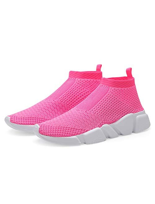 Casbeam Women's Balenciaga Look Running Knit Comfortable Lightweight Breathable Casual Sports Shoes Fashion Sneakers Slip-On Walking Shoes