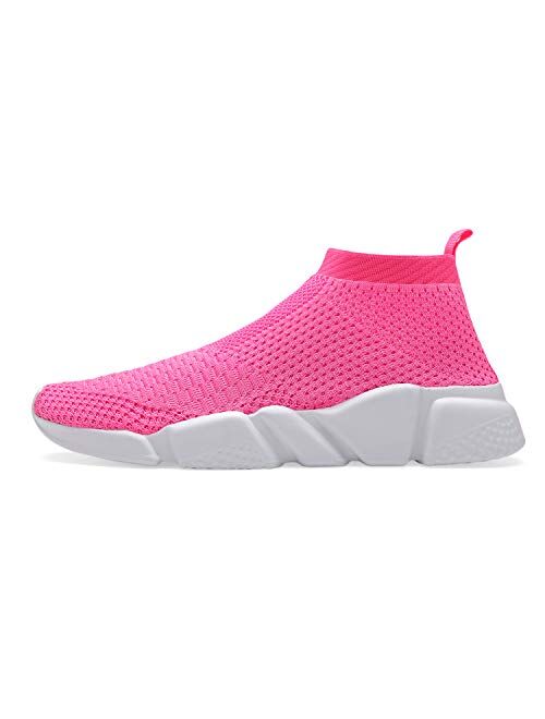 Casbeam Women's Balenciaga Look Running Knit Comfortable Lightweight Breathable Casual Sports Shoes Fashion Sneakers Slip-On Walking Shoes