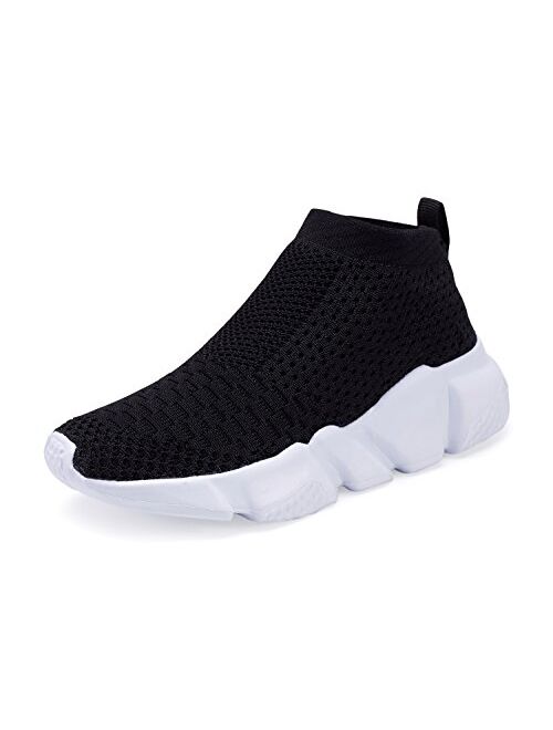 CHUI Boys Girls Breathable Balenciaga Look Sneakers Mesh Lightweight Easy Walk Casual Slip-On Athletic Running Walking Shoes (Little Kid/Big Kid)