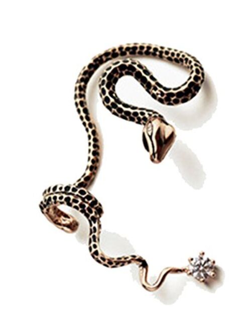 Cherryzz Unisex Special Fashion Snake Ear Cuff Ear Wrap Cool Eardrop Ear Clip