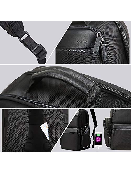 BOPAI Business Backpack 15.6 inch USB Charging Port Computer Rucksack