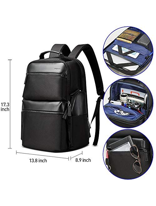 BOPAI Business Backpack 15.6 inch USB Charging Port Computer Rucksack